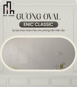 Gương oval Enic Classic