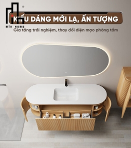 Gương bầu led sau Minhome classic
