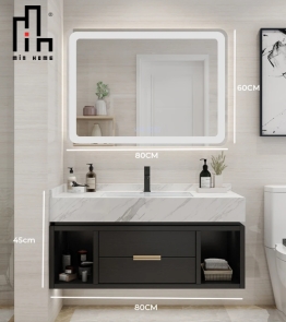 Bộ Tủ Chậu Phòng Tắm Thông Minh VIBA CA030