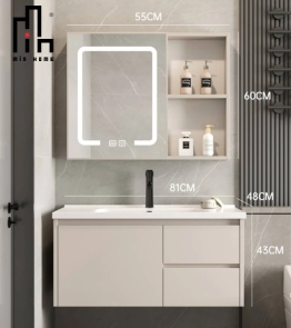 Bộ Tủ Chậu Phòng Tắm Thông Minh LK038