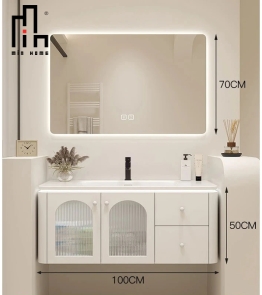 Bộ Tủ Chậu Phòng Tắm Cao Cấp LX07