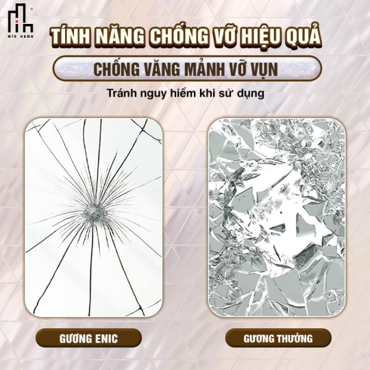 Gương giọt nước led sau MINHOME
