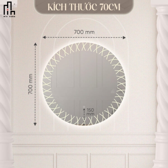 Gương tròn Z Minhome Classic