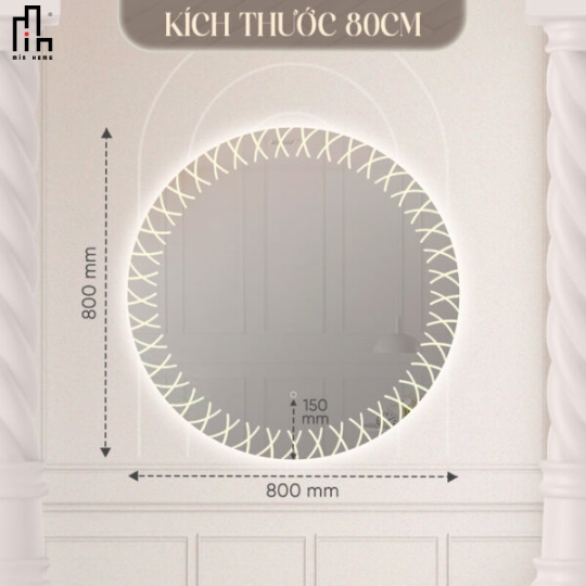 Gương tròn Z Minhome Classic