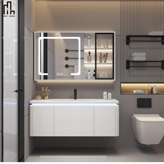 Bộ Tủ Chậu Phòng Tắm Thông Minh LX198
