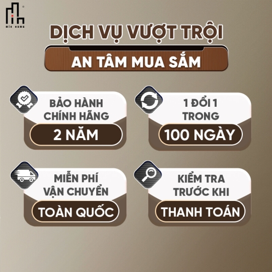 Gương chữ nhật đứng led sau
