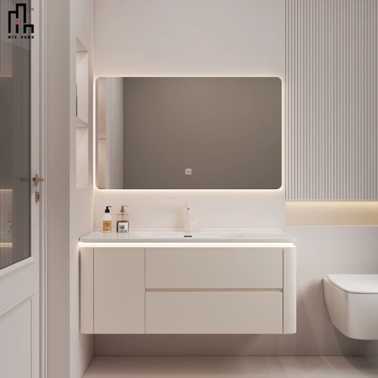 Bộ Tủ Phòng Tắm Kết Hợp Lavabo BST141