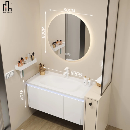 Bộ Tủ Chậu Phòng Tắm Thông Minh LX198