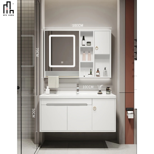 Bộ Tủ Chậu Phòng Tắm Thông Minh LK025