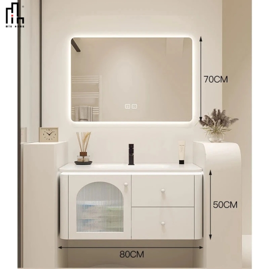 Bộ Tủ Chậu Phòng Tắm Cao Cấp LX07